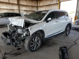 2019 Hyundai Santa Fe Ultimate z VIN 5NMS5CADXKH113289, wystawiony jako Copart lot #53399905 z przebiegiem 101 697 mil mil oraz Szkoda całkowita • Salvage title. Historia ofert i sprzedaży dostępna na DreamBid. Obrazek 1.