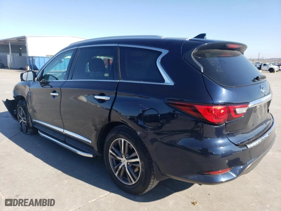 2019 Infiniti QX60 PURE with VIN 5N1DL0MN2KC507235, listed as a Copart auction lot 85465654 with NaN miles and Salvage Title. Bid and sale history available at carsss.com. Image 2.