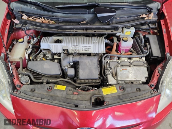 2010 Toyota Prius II z VIN JTDKN3DUXA0165578, wystawiony jako Copart lot #59407125 z przebiegiem 63 688 mil mil oraz Szkoda całkowita • Salvage title. Historia ofert i sprzedaży dostępna na DreamBid. Obrazek 11.