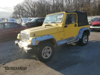 2000 Jeep Wrangler SE with VIN 1J4FA29PXYP775373, listed as a Copart auction lot 84903874 with 74,620 mi miles and Clean Title. Bid and sale history available at carsss.com. Image 1.