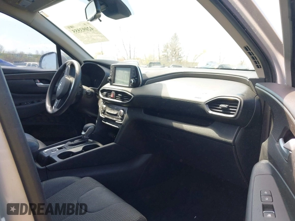 2019 Hyundai Santa Fe SEL with VIN 5NMS33AD1KH101182, listed as a IAAI auction lot 42093555 with 93,473 mi miles and . Bid and sale history available at DreamBid. Image 5.