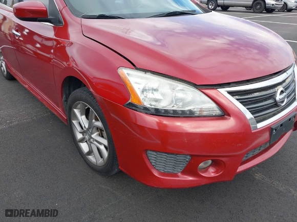 2013 Nissan Sentra SV with VIN 3N1AB7AP7DL729319, listed as a IAAI auction lot 41870076 with 1 mi miles. Bid and sale history available at carsss.com. Image 6.