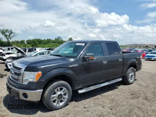 2014 Ford F-150 XL with VIN 1FTFW1EF8EKF91640, listed as a Copart auction lot 62162885 with 113,909 mi miles and Salvage title. Bid and sale history available at DreamBid. Image 1.
