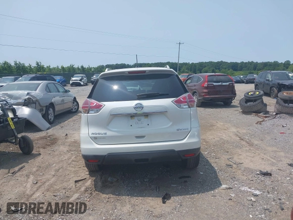 2016 Nissan Rogue SV z VIN KNMAT2MVXGP699801, wystawiony jako IAAI lot #42371588 z przebiegiem 153 084 mil mil oraz . Historia ofert i sprzedaży dostępna na DreamBid. Obrazek 16.