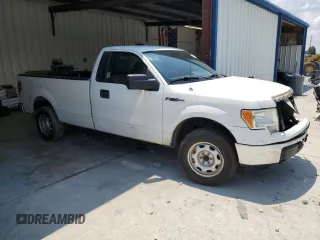 2012 Ford F-150 XL with VIN 1FTNF1CF9CKD27242, listed as a Copart auction lot 62665505 with 202,023 mi miles and Salvage title. Bid and sale history available at DreamBid. Image 4.