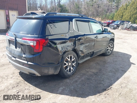 2020 GMC Acadia SLE with VIN 1GKKNRLS0LZ185991, listed as a IAAI auction lot 41935659 with 74,422 mi miles and . Bid and sale history available at DreamBid. Image 4.