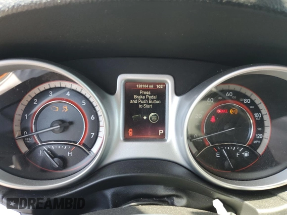 2015 Dodge Journey SXT with VIN 3C4PDDBG8FT715799, listed as a Copart auction lot 61681915 with 128,164 mi miles and Clean title. Bid and sale history available at DreamBid. Image 9.