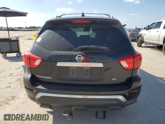 2019 Nissan Pathfinder S with VIN 5N1DR2MN6KC621250, listed as a Copart auction lot 56393755 with 148,461 mi miles and Salvage title. Bid and sale history available at DreamBid. Image 6.