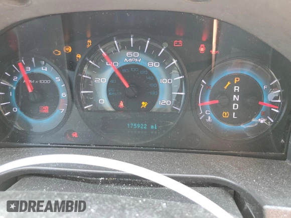 2012 Ford Fusion SEL with VIN 3FAHP0JA1CR219369, listed as a Copart auction lot 58430855 with 175,922 mi miles and Salvage title. Bid and sale history available at DreamBid. Image 9.