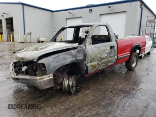 2000 Chevrolet Silverado 2500 z VIN 1GCGK24U6YE103827, wystawiony jako Copart lot #48048854 z przebiegiem Nie podano mil oraz Szkoda całkowita • Salvage title. Historia ofert i sprzedaży dostępna na DreamBid. Obrazek 1.