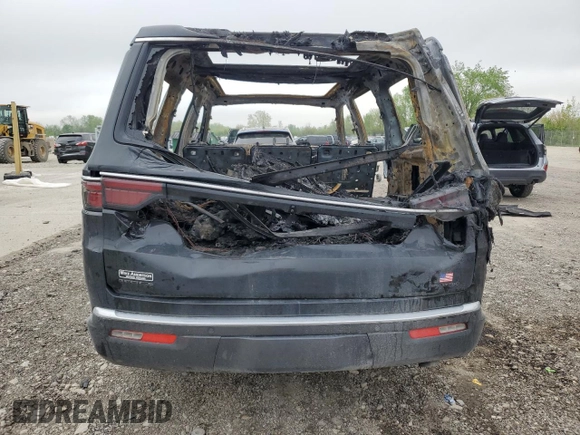 2022 Jeep Wagoneer Series II z VIN 1C4SJVBT0NS165195, wystawiony jako Copart lot #56209585 z przebiegiem Nie podano mil oraz Nie do naprawy • Non repairable. Historia ofert i sprzedaży dostępna na DreamBid. Obrazek 6.