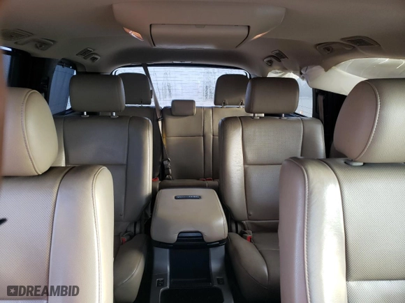 2017 Toyota Sequoia Platinum with VIN 5TDYY5G17HS067615, listed as a Copart auction lot 42677035 with 123,671 mi miles and Salvage Title. Bid and sale history available at carsss.com. Image 10.