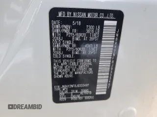 2018 Nissan Armada Platinum with VIN JN8AY2NF8J9333487, listed as a Copart auction lot 46295745 with 58,876 mi miles and Salvage Title. Bid and sale history available at carsss.com. Image 14.