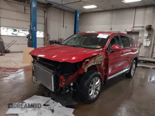 2019 Hyundai Santa Fe SE z VIN 5NMS2CAD3KH125454, wystawiony jako IAAI lot #42400534 z przebiegiem 75 155 mil mil oraz . Historia ofert i sprzedaży dostępna na DreamBid. Obrazek 18.