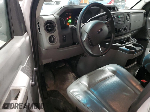 2014 Ford Econoline Cargo Commercial with VIN 1FTNS1EW6EDB20128, listed as a Copart auction lot 88894355 with 180,376 mi miles and Salvage Title. Bid and sale history available at carsss.com. Image 8.