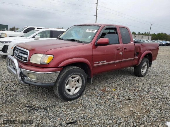 2001 Toyota Tundra Ltd with VIN 5TBRT38161S126092, listed as a Copart auction lot 78904664 with 79,372 mi miles and Salvage Title. Bid and sale history available at carsss.com. Image 1.