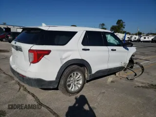2020 Ford Explorer with VIN 1FMSK8BB0LGA45348, listed as a Copart auction lot 73347194 with 47,813 mi miles and Salvage Title. Bid and sale history available at carsss.com. Image 3.