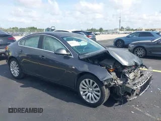 2011 Buick Regal CXL RL3 with VIN W04GR5EC7B1063561, listed as a IAAI auction lot 42391245 with 59,961 mi miles and . Bid and sale history available at DreamBid. Image 1.