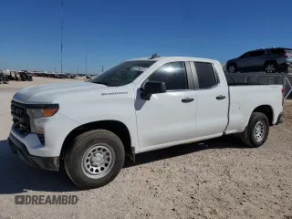 2022 Chevrolet Silverado 1500 Work Truck with VIN 1GCRDAED7NZ506084, listed as a Copart auction lot 44052965 with 137,013 mi miles and Clean Title. Bid and sale history available at DreamBid. Image 1.