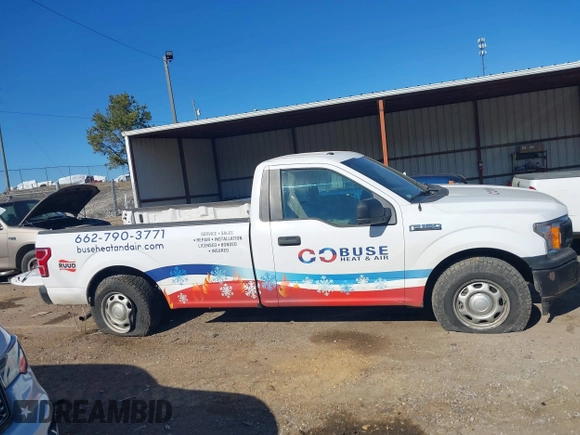 2018 Ford F-150 XL with VIN 1FTMF1C59JKF99158, listed as a IAAI auction lot 41356147 with 200,694 mi miles. Bid and sale history available at carsss.com. Image 13.