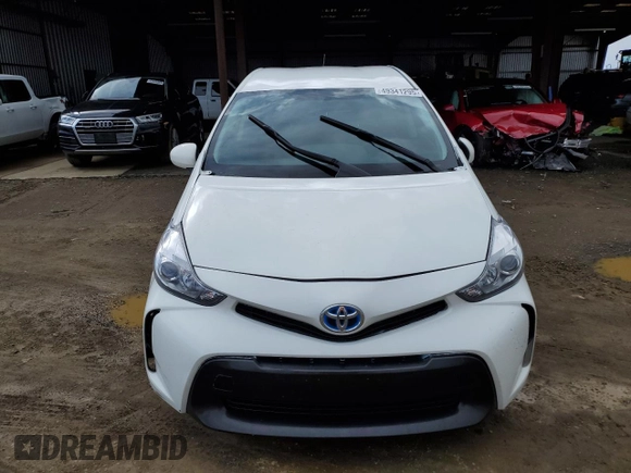2016 Toyota Prius v Two with VIN JTDZN3EU2GJ050862, listed as a Copart auction lot 49341295 with 127,914 mi miles and Salvage Title. Bid and sale history available at carsss.com. Image 5.
