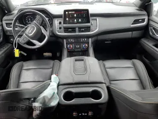2022 GMC Yukon SLT with VIN 1GKS2BKD4NR349751, listed as a Copart auction lot 42938865 with 55,856 mi miles and Salvage Title. Bid and sale history available at carsss.com. Image 8.