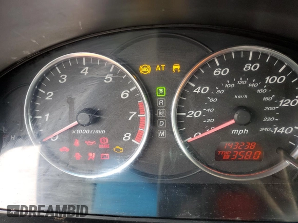 2006 Mazda 6 i with VIN 1YVFP80CX65M55409, listed as a Copart auction lot 76844234 with 143,238 mi miles and Salvage Title. Bid and sale history available at carsss.com. Image 9.