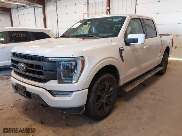 2021 Ford F-150 XL with VIN 1FTEW1EP8MFB22236, listed as a IAAI auction lot 41455872 with 85,121 mi miles. Bid and sale history available at carsss.com. Image 17.
