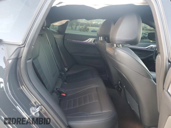 2023 BMW 4 Series 430i with VIN WBA63AV04PFN34378, listed as a Copart auction lot 41647305 with 33,416 mi miles and Salvage title. Bid and sale history available at DreamBid. Image 10.