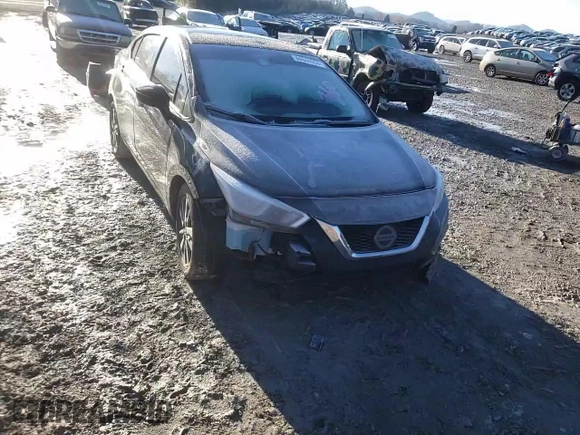 2021 Nissan Versa SV with VIN 3N1CN8EV8ML862234, listed as a Copart auction lot 84644954 with 92,058 mi miles and Salvage Title. Bid and sale history available at carsss.com. Image 11.
