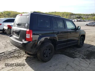 2017 Jeep Patriot 75th Anniversary with VIN 1C4NJRBB4HD127005, listed as a Copart auction lot 54665515 with 193,589 mi miles and Salvage Title. Bid and sale history available at carsss.com. Image 3.