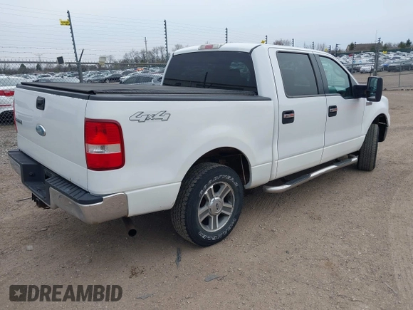 2007 Ford F-150 XLT with VIN 1FTPW14V77FA86651, listed as a IAAI auction lot 42057758 with 192,846 mi miles. Bid and sale history available at carsss.com. Image 4.