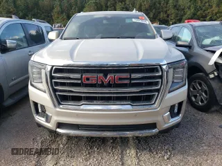 2021 GMC Yukon SLT with VIN 1GKS1BKDXMR435793, listed as a Copart auction lot 76443834 with 71,027 mi miles and Salvage Title. Bid and sale history available at carsss.com. Image 5.