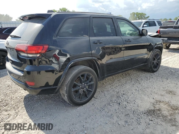2018 Jeep Grand Cherokee Altitude with VIN 1C4RJFAG1JC121025, listed as a Copart auction lot 62953165 with 80,470 mi miles and Salvage title. Bid and sale history available at DreamBid. Image 3.