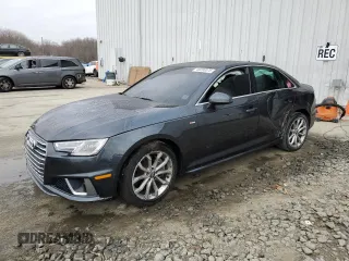 2019 Audi A4 Premium z VIN WAUDNAF45KA007040, wystawiony jako Copart lot #49280075 z przebiegiem 32 231 mil mil oraz Szkoda całkowita • Salvage title. Historia ofert i sprzedaży dostępna na DreamBid. Obrazek 1.