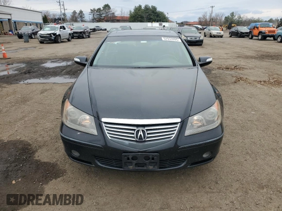 2006 Acura RL with VIN JH4KB16576C003138, listed as a Copart auction lot 52933995 with 176,906 mi miles and Salvage Title. Bid and sale history available at DreamBid. Image 5.