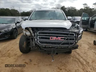 2015 GMC Yukon SLT with VIN 1GKS2BKC6FR585715, listed as a Copart auction lot 47384835 with 0 mi miles and Salvage Title. Bid and sale history available at carsss.com. Image 5.
