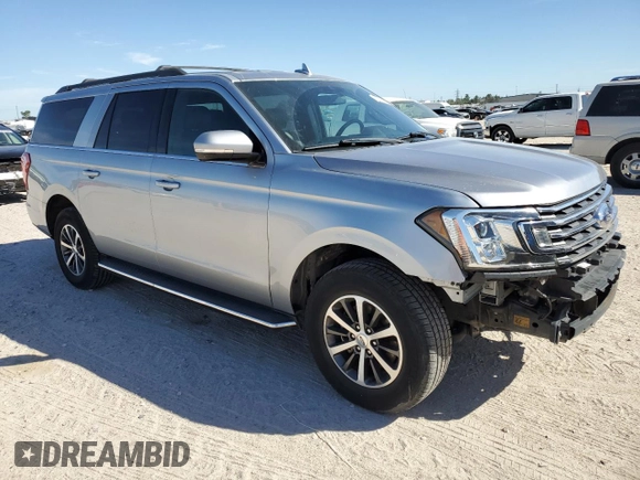 2020 Ford Expedition Max XLT with VIN 1FMJK1HT6LEA04155, listed as a Copart auction lot 49705315 with 98,277 mi miles and Salvage Title. Bid and sale history available at DreamBid. Image 4.