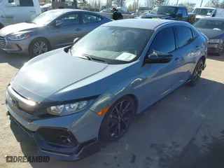 2018 Honda Civic Hatchback Sport with VIN SHHFK7H4XJU207226, listed as a IAAI auction lot 41696252 with 107,423 mi miles. Bid and sale history available at carsss.com. Image 17.
