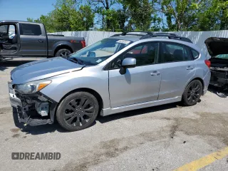 2012 Subaru Impreza Special Sports Premium with VIN JF1GPAL62CH222454, listed as a Copart auction lot 56058395 with 96,032 mi miles and Salvage title. Bid and sale history available at DreamBid. Image 1.