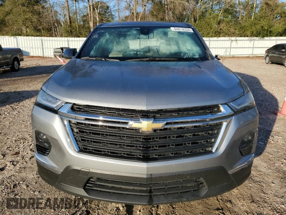 2023 Chevrolet Traverse LS with VIN 1GNEVFKW5PJ211038, listed as a Copart auction lot 84818334 with 21,620 mi miles and Clean Title. Bid and sale history available at carsss.com. Image 5.