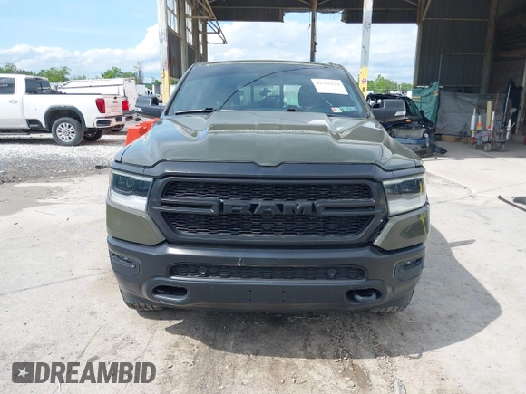 2021 Ram 1500 Big Horn with VIN 1C6SRFFT1MN669218, listed as a IAAI auction lot 42366224 with 50,230 mi miles and . Bid and sale history available at DreamBid. Image 12.