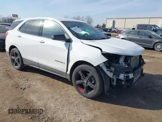 2019 Chevrolet Equinox LT with VIN 2GNAXVEXXK6221349, listed as a IAAI auction lot 41806959 with 129,382 mi miles. Bid and sale history available at carsss.com. Image 1.