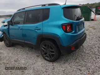 2021 Jeep Renegade 80th Anniversary with VIN ZACNJDBB8MPN22610, listed as a Copart auction lot 71787754 with 49,057 mi miles and Salvage title. Bid and sale history available at DreamBid. Image 10.