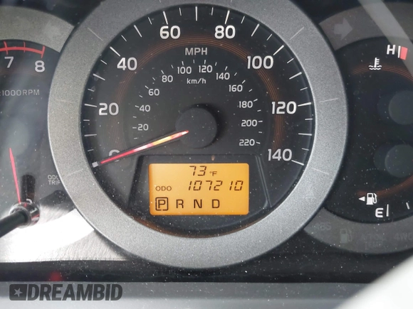 2012 Toyota RAV4 Sport with VIN JTMWF4DV8C5046592, listed as a IAAI auction lot 42207047 with 107,210 mi miles and . Bid and sale history available at DreamBid. Image 7.