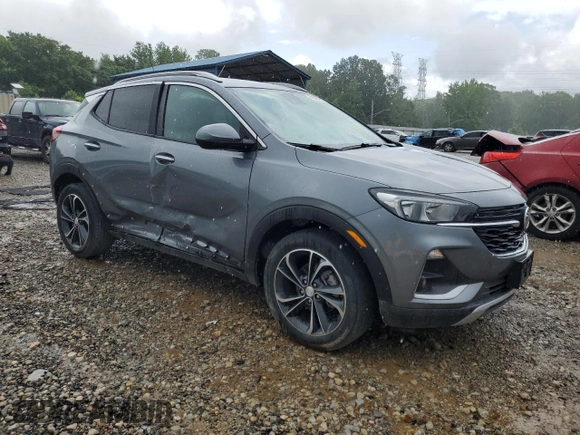 2021 Buick Encore GX Select with VIN KL4MMDSL8MB067969, listed as a Copart auction lot 56533795 with 45,690 mi miles and Salvage title. Bid and sale history available at DreamBid. Image 4.