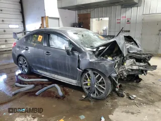 2020 Subaru WRX STI with VIN JF1VA2E6XL9829157, listed as a Copart auction lot 45809505 with 0 mi miles and Salvage Title. Bid and sale history available at carsss.com. Image 4.