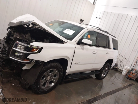 2019 Chevrolet Tahoe LT with VIN 1GNSKBKC5KR280204, listed as a IAAI auction lot 41901606 with 72,919 mi miles. Bid and sale history available at carsss.com. Image 15.