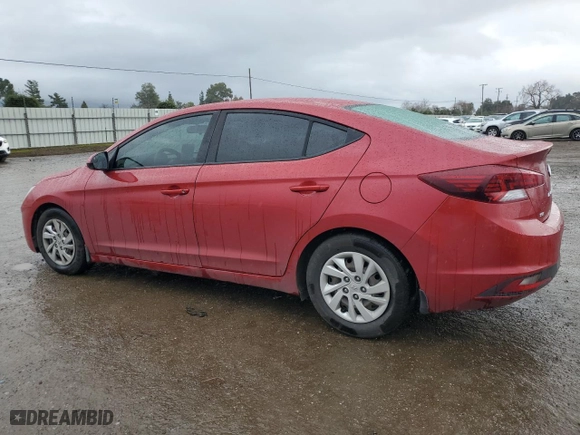 2019 Hyundai Elantra SE with VIN 5NPD74LFXKH491266, listed as a Copart auction lot 41637855 with 134,917 mi miles and Salvage Title. Bid and sale history available at carsss.com. Image 2.