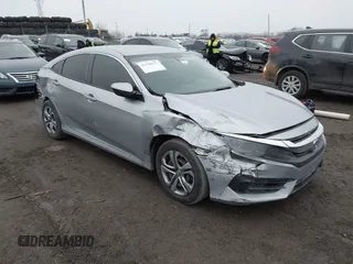 2018 Honda Civic LX with VIN 2HGFC2F56JH585343, listed as a IAAI auction lot 41558691 with 123,838 mi miles. Bid and sale history available at carsss.com. Image 1.